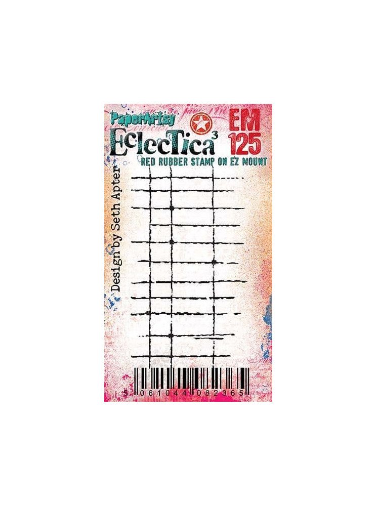 Mini tampon cling - 125 - Collection Eclectica - PaperArtsy