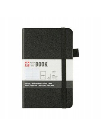 Note Book ligné - Black -...