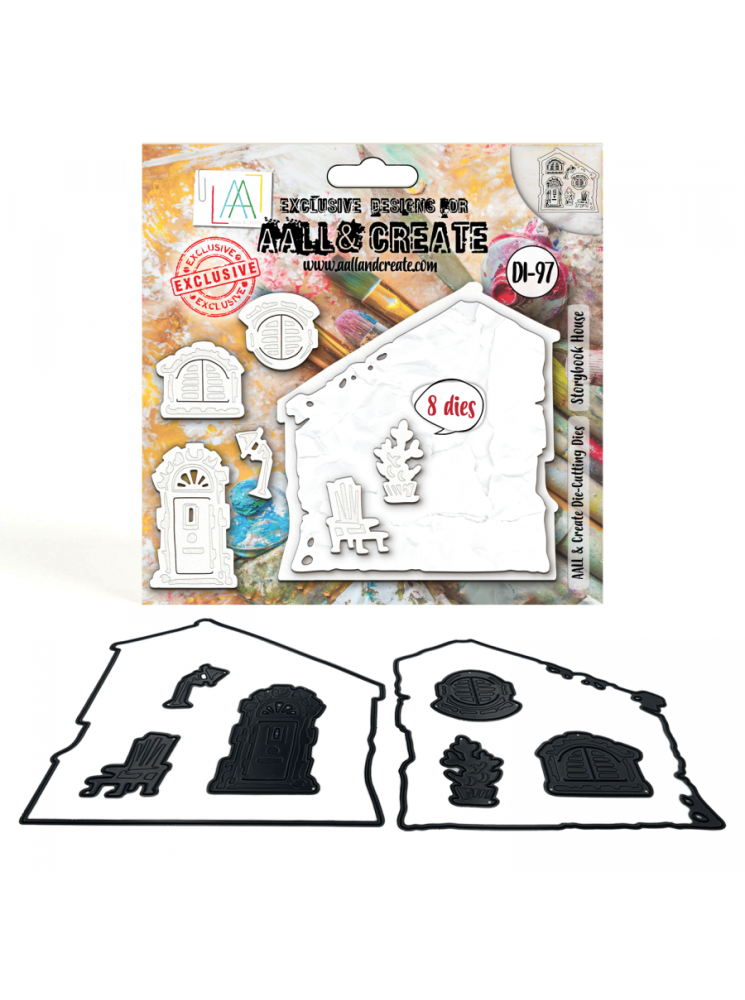 Storybook House - Collection "House Mai 2025" - Dies 97 - Matrice de découpe - Aall & create