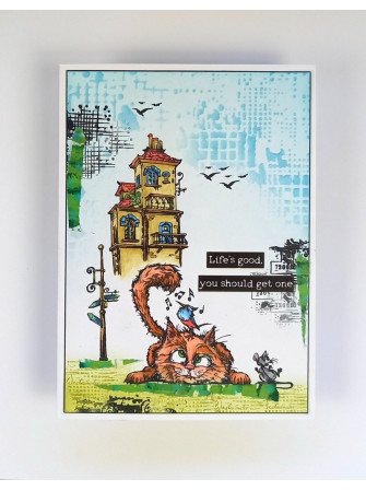Stencil N°249 - Circular Disruption - Collection "Fractured Ecosphere" - Aall & create