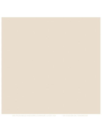 Papier Uni - Duo Ivoire - Collection "Farandole" - Florilèges
