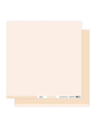 Papier Uni - Duo Pêche -...
