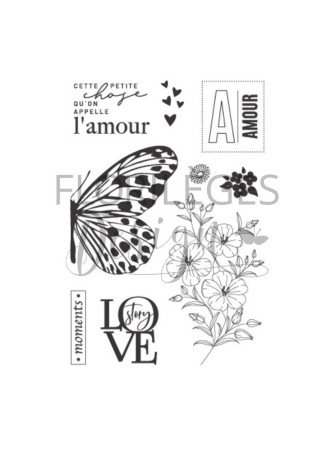Grand papillon - tampon...