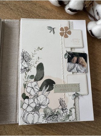 Des raisons d'être heureux - tampon clear - Collection "Farandole - Florilèges