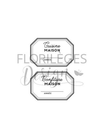 Etiquettes à confiture -...