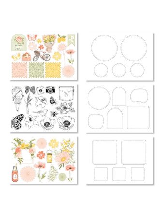 Kit créatif carterie - Collection "Farandole" - Florilèges