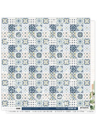 Pack papiers - Collection "Culture Sud" - Les Ateliers de Karine