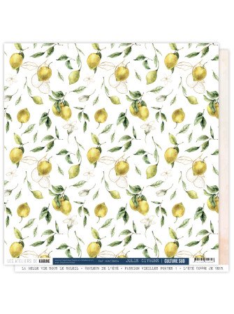 Pack papiers - Collection "Culture Sud" - Les Ateliers de Karine