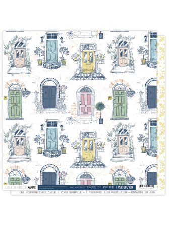 Pack papiers - Collection "Culture Sud" - Les Ateliers de Karine