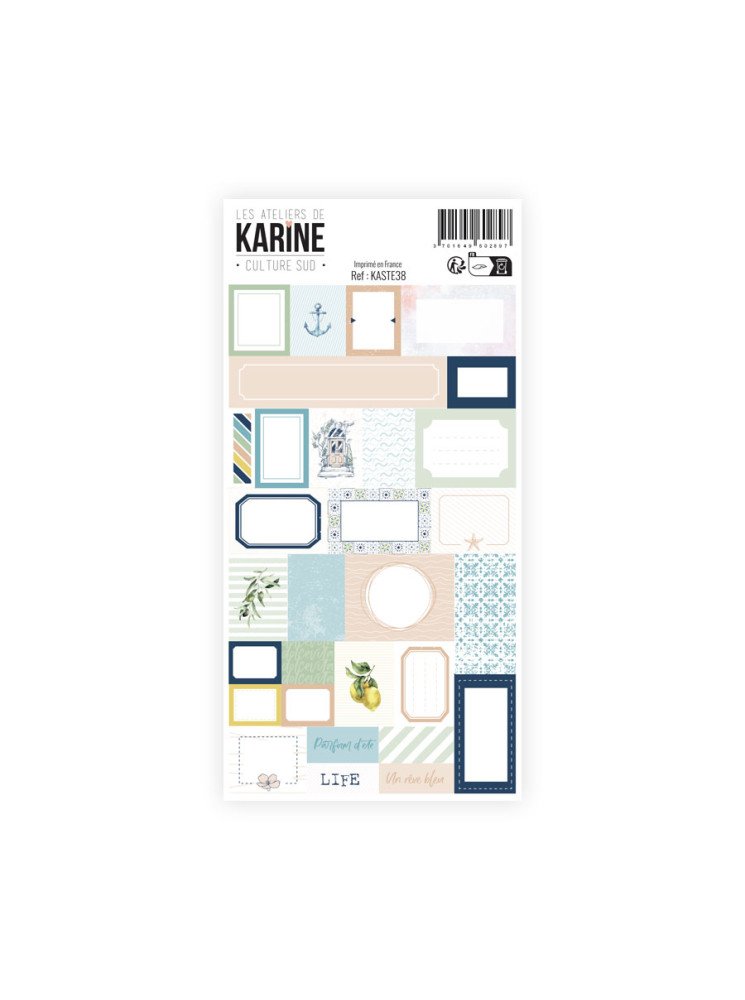 Stickers - Collection "Culture Sud" - Les Ateliers de Karine