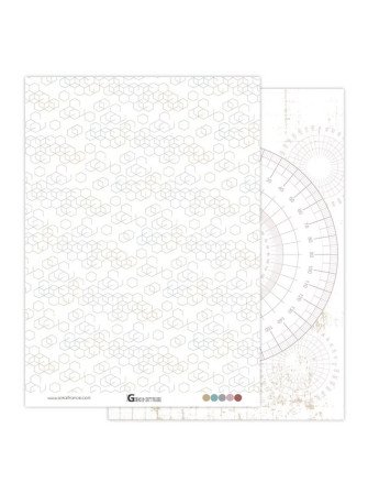 Pack papiers  - Collection "Geométrie" A4 - Sokaï