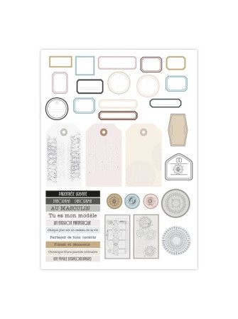 Pack papiers  - Collection "Geométrie" A4 - Sokaï
