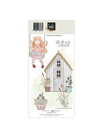 Un été à la campagne - Collection "Souvenirs d'enfance" - Tampon clear - Sokai