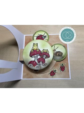 Toods - Tampon clear - collection "Fairies Creatures" - Craft Consortium