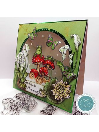 Arumillies - Tampon clear - collection "Fairies Flora" - Craft Consortium