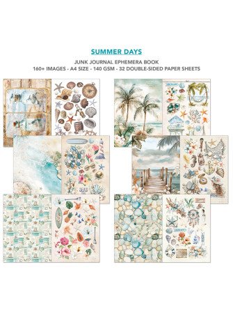 Junk Journal & Ephemera Book - Summer Days - Ciao Bella