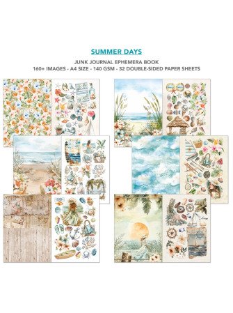 Junk Journal & Ephemera Book - Summer Days - Ciao Bella