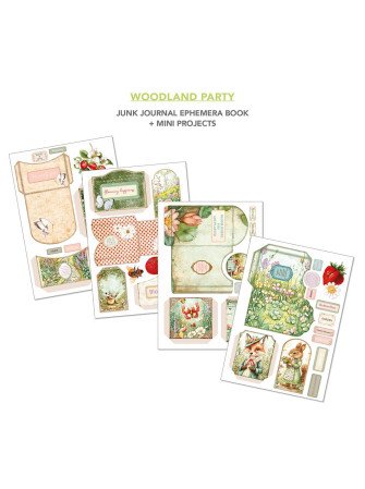 Junk Journal & Ephemera Book - Woodland Party - Ciao Bella