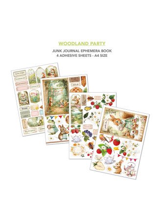 Junk Journal & Ephemera Book - Woodland Party - Ciao Bella