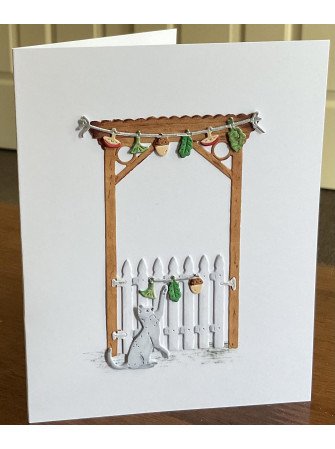 Chat et arbre à chat - Dies - Gummiapan