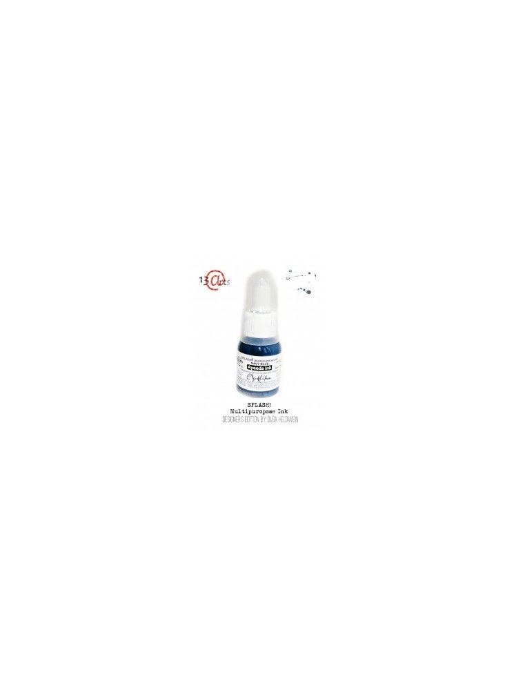 Splash - encre acrylique - Navy Blue - 13 @rts