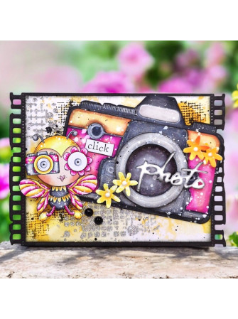 Tampon clear N° 1279 : Shutter Bug - Collection "A Year in Bloom"- Aall & create