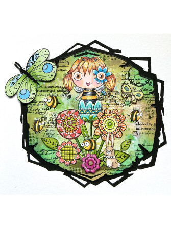 Ephemera - Die cut 90 - Earth & Sky - Collection "A Year in Bloom" -  Aall & Create