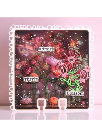 Washi Tape N° 127 - Peony Pinks  - Collection "Layer-It-Up" - Aall & Create