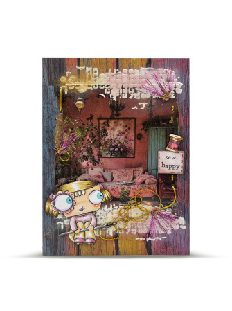 Washi Tape N° 131 - Rosy Settee - Collection "Layer-It-Up" - Aall & Create