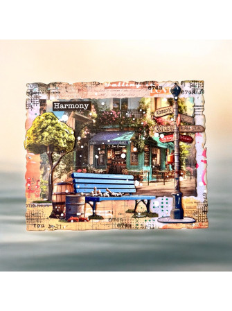 Washi Tape N° 134 - Terrasse Fleurie - Collection "Layer-It-Up" - Aall & Create