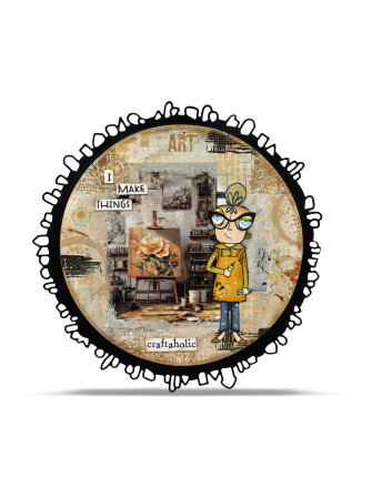 Washi Tape N° 135 - Painterly Petals - Collection "Layer-It-Up" - Aall & Create