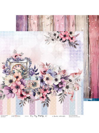 Pack papiers 15 x 15 cm - Collection "It's My Party" - Craft O'Clock