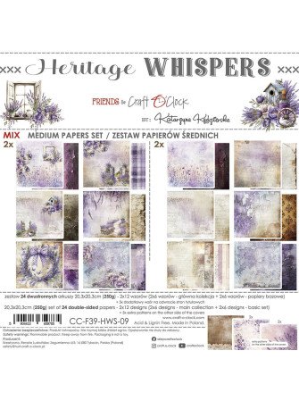 Pack papiers 20 x 20 cm Mix...