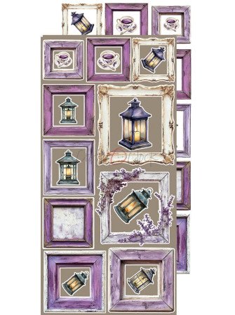Pack de décors à découper - Mix - Collection "Heritage Whispers"  - Craft O'Clock