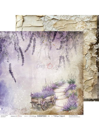 Pack papiers 15 x 15 cm - Collection "Heritage Whispers"  - Craft O'Clock