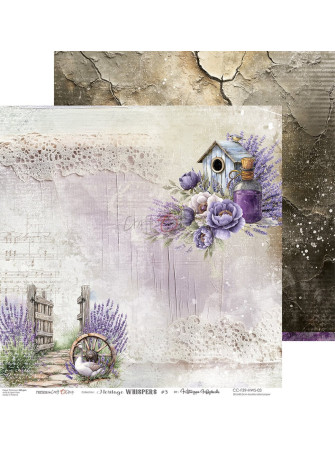 Pack papiers 15 x 15 cm - Collection "Heritage Whispers"  - Craft O'Clock