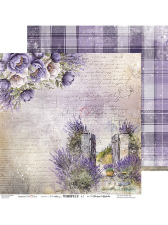 Pack papiers 15 x 15 cm - Collection "Heritage Whispers"  - Craft O'Clock