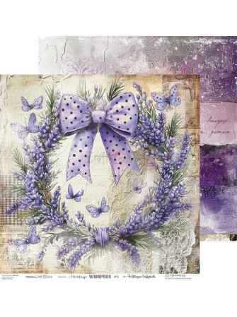 Pack papiers 15 x 15 cm - Collection "Heritage Whispers"  - Craft O'Clock