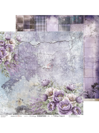Pack papiers 15 x 15 cm - Collection "Heritage Whispers"  - Craft O'Clock