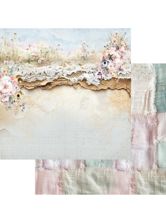 Pack papiers 15 x 15 cm - Collection "Memory of spring" -  Alchemy of Art