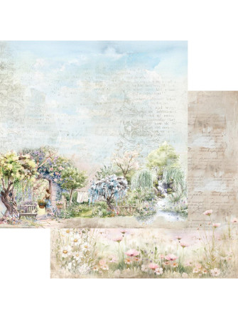 Pack papiers 15 x 15 cm - Collection "Memory of spring" -  Alchemy of Art