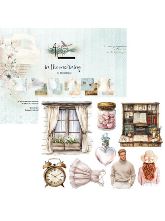 Pack papiers 20 x 20 cm - Collection "In the morning" -  Alchemy of Art