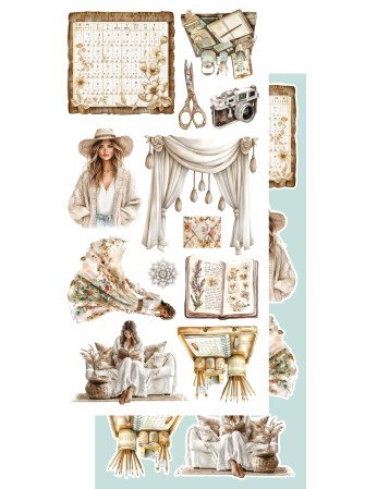Pack de décors à découper - Collection "In the morning"  - Alchemy of Art