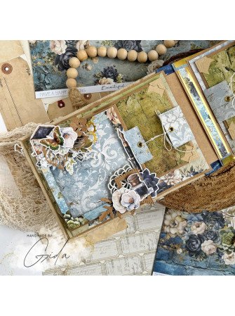 Pack papiers Basics 20 x 20 cm - Collection "Mindfulness Time"  - Craft O'Clock