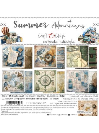 Pack papiers 20 x 20 cm -...