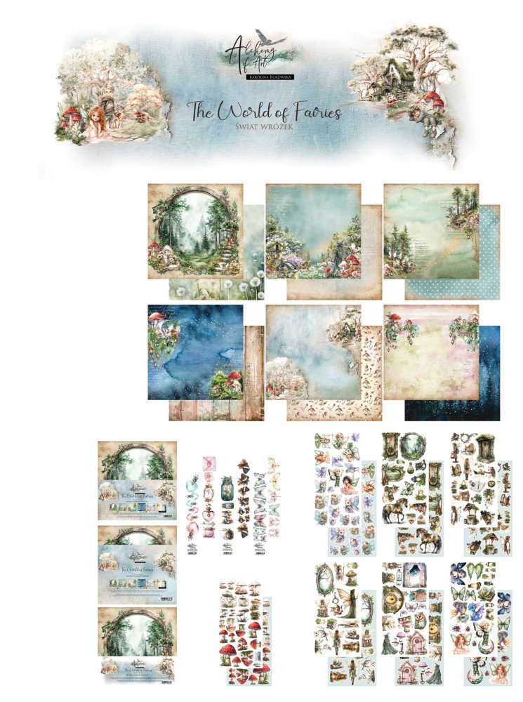 Collection complète "The World of Fairies" - Alchemy of Art
