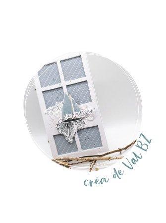Feuille de simili cuir - Collection "Ré la Blanche" - HA PI Little Fox