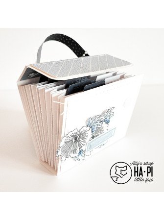Feuille de simili cuir - Collection "Ré la Blanche" - HA PI Little Fox