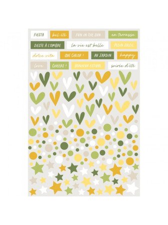 Stickers puffy motifs -...