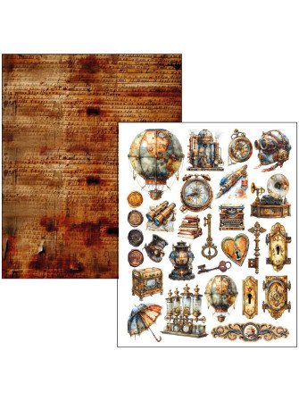 Past Time - Mixed Media Book - Ciao Bella